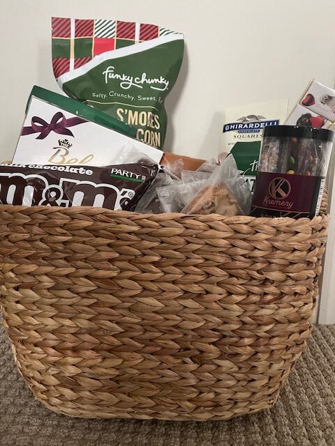 Chocolate Raffle Basket