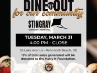 DINE AND DONATE: STINGRAY