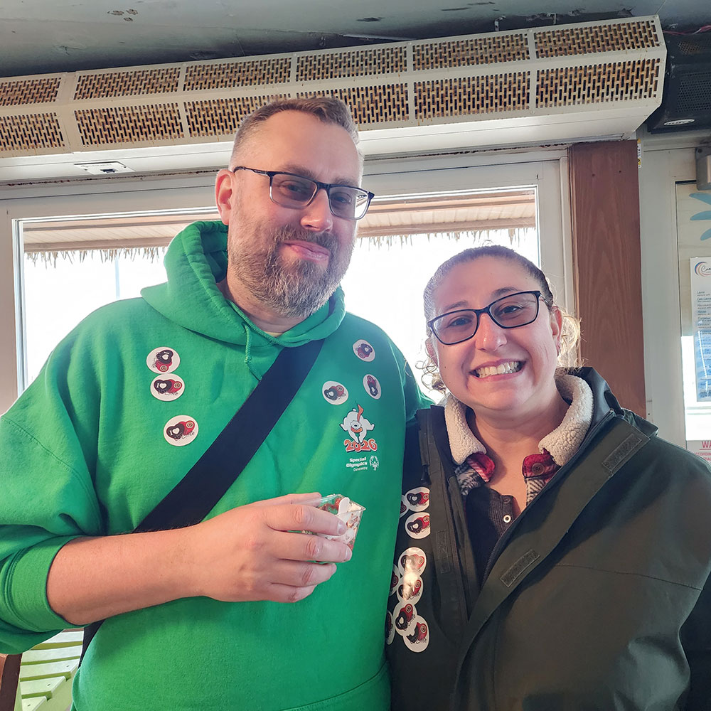Elizabeth and Dave are clearly happy Crawlers!