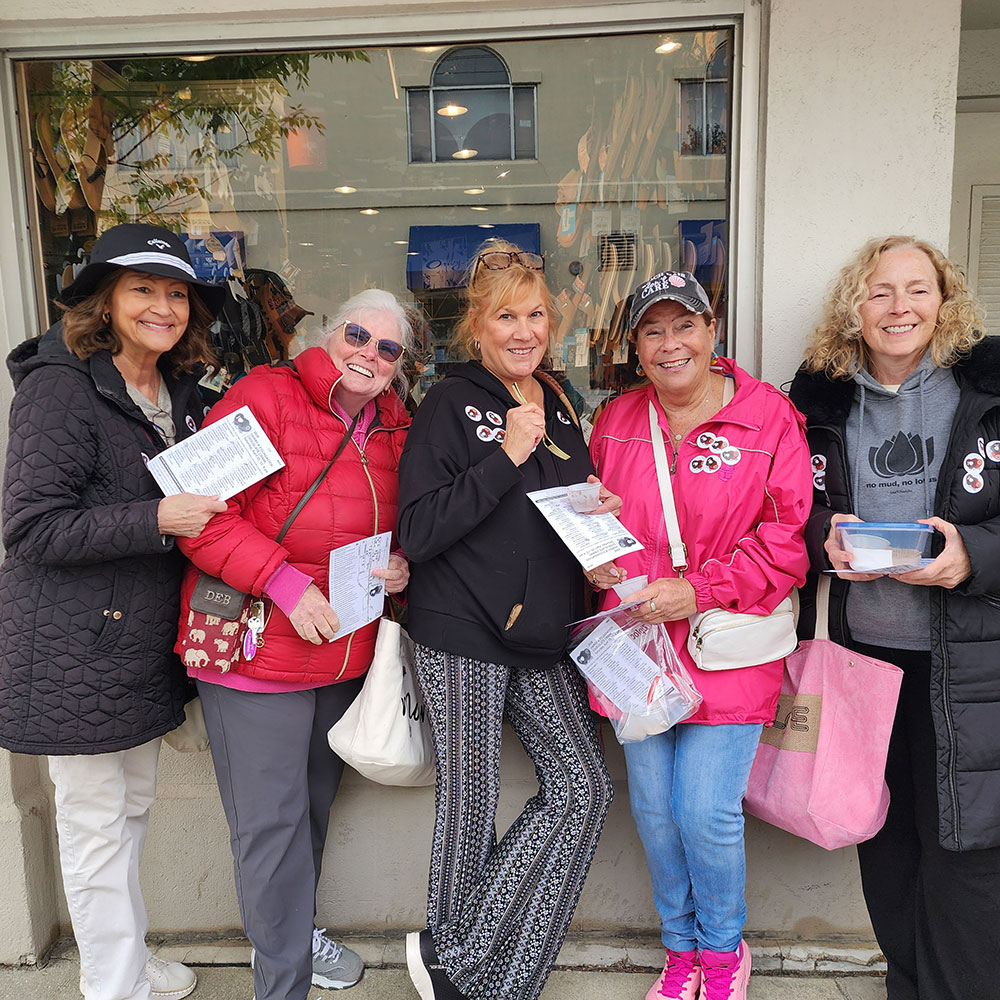 A group of good friends made the Chocolate Crawl a fun event.